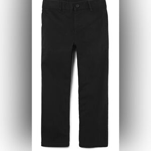 Boys' Black Stretch Chino Pants Size 14 Slim